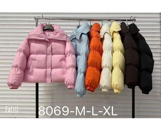 Куртка женская зимняя KK8069 yellow р.M-XL "Annet" недорого оптом от прямого поставщика Фотография Куртка женская зимняя KK8069 yellow р.M-XL "Annet" недорого оптом от прямого поставщика