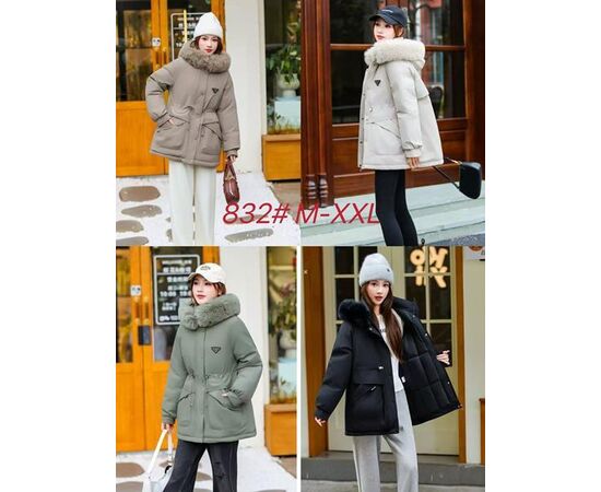 Куртка женская зимняя KK832 milk р.M-2XL "Annet" недорого оптом от прямого поставщика Фотография Куртка женская зимняя KK832 milk р.M-2XL "Annet" недорого оптом от прямого поставщика