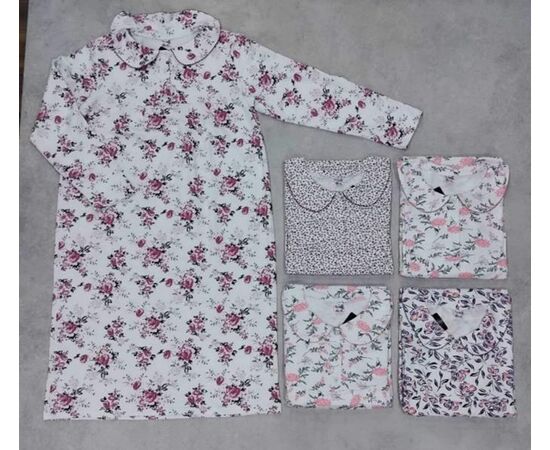 Ночнушка женская YT494 mix р.48-56 "Annet" недорого оптом от прямого поставщика Фотография Ночнушка женская YT494 mix р.48-56 "Annet" недорого оптом от прямого поставщика