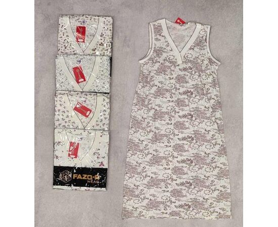 Ночнушка женская YT7504 mix р.48-56 "Annet" недорого оптом от прямого поставщика Фотография Ночнушка женская YT7504 mix р.48-56 "Annet" недорого оптом от прямого поставщика