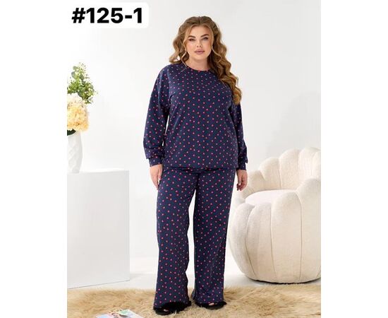 Костюм женский 125-1 navy р.46-56 "ZLATA" недорого оптом от прямого поставщика Фотография Костюм женский 125-1 navy р.46-56 "ZLATA" недорого оптом от прямого поставщика
