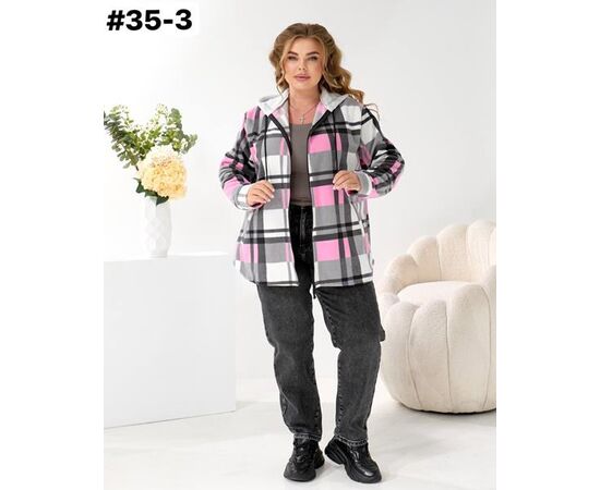 Рубашка тёплая женская 35-3 grey р.54-60 "ZLATA" недорого оптом от прямого поставщика Фотография Рубашка тёплая женская 35-3 grey р.54-60 "ZLATA" недорого оптом от прямого поставщика