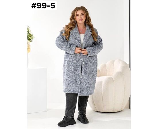 Пальто женское 99-5 grey р.50-60 "ZLATA" недорого оптом от прямого поставщика Фотография Пальто женское 99-5 grey р.50-60 "ZLATA" недорого оптом от прямого поставщика
