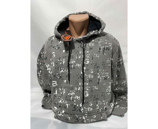 Худи чоловічий SB1345 grey р.S-2XL "Sabihina" недорого оптом від прямого постачальника Худи чоловічий SB1345 grey р.S-2XL "Sabihina" недорого оптом від прямого постачальника