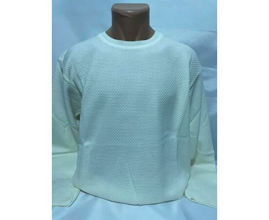 Свитер мужской SB1376 white р.3XL-5XL "Sabihina" недорого оптом от прямого поставщика Фотография Свитер мужской SB1376 white р.3XL-5XL "Sabihina" недорого оптом от прямого поставщика