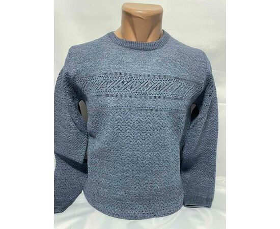 Свитер мужской SB1384 blue р.M-L "Sabihina" недорого оптом от прямого поставщика Фотография Свитер мужской SB1384 blue р.M-L "Sabihina" недорого оптом от прямого поставщика