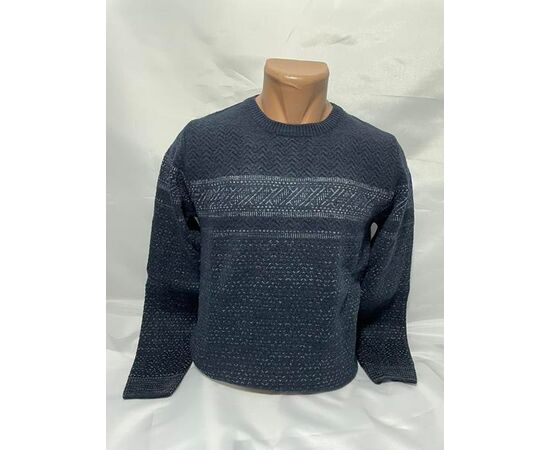 Свитер мужской SB1385 navy р.M-L "Sabihina" недорого оптом от прямого поставщика Фотография Свитер мужской SB1385 navy р.M-L "Sabihina" недорого оптом от прямого поставщика