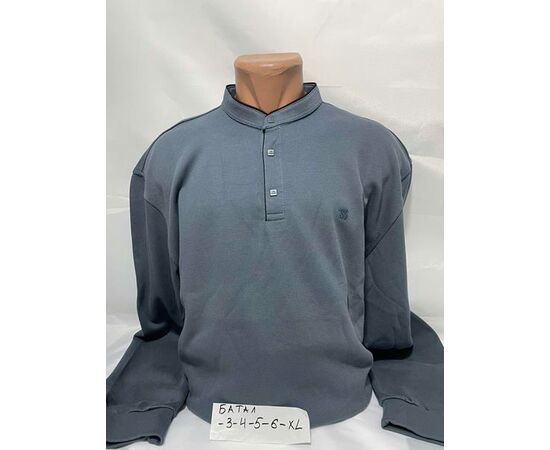 Свитер мужской SB1389 l.blue р.3XL-6XL "Sabihina" недорого оптом от прямого поставщика Фотография Свитер мужской SB1389 l.blue р.3XL-6XL "Sabihina" недорого оптом от прямого поставщика