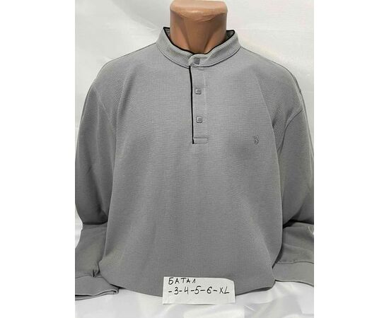 Свитер мужской SB1390 grey р.3XL-6XL "Sabihina" недорого оптом от прямого поставщика Фотография Свитер мужской SB1390 grey р.3XL-6XL "Sabihina" недорого оптом от прямого поставщика