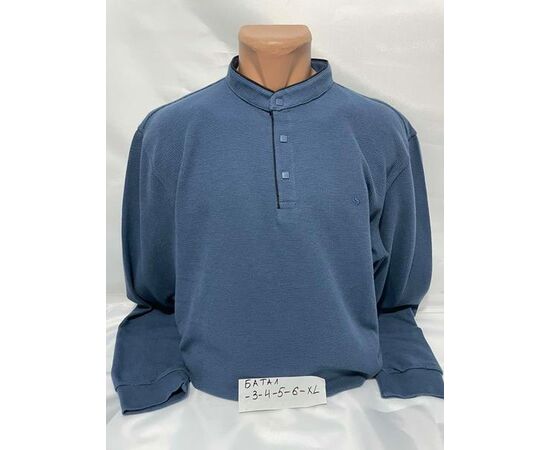 Свитер мужской SB1391 blue р.3XL-6XL "Sabihina" недорого оптом от прямого поставщика Фотография Свитер мужской SB1391 blue р.3XL-6XL "Sabihina" недорого оптом от прямого поставщика