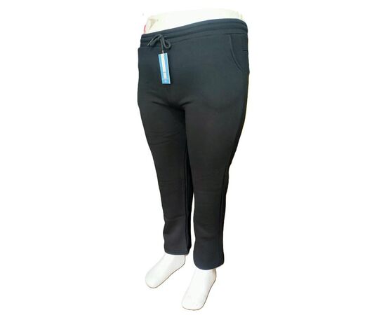 Штани спортивні жіночі теплі A178 black р.XL-5XL "Acheal" недорого оптом від прямого постачальника Штани спортивні жіночі теплі A178 black р.XL-5XL "Acheal" недорого оптом від прямого постачальника