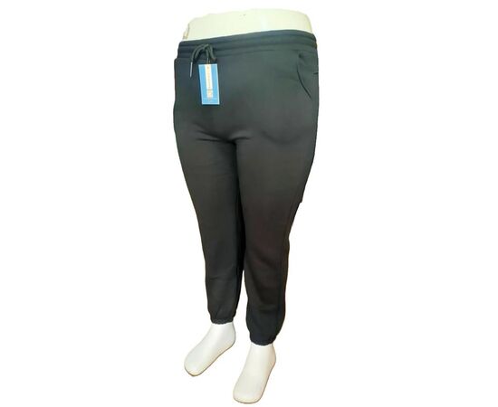 Штани спортивні жіночі теплі A177 black р.XL-5XL "Acheal" недорого оптом від прямого постачальника Штани спортивні жіночі теплі A177 black р.XL-5XL "Acheal" недорого оптом від прямого постачальника