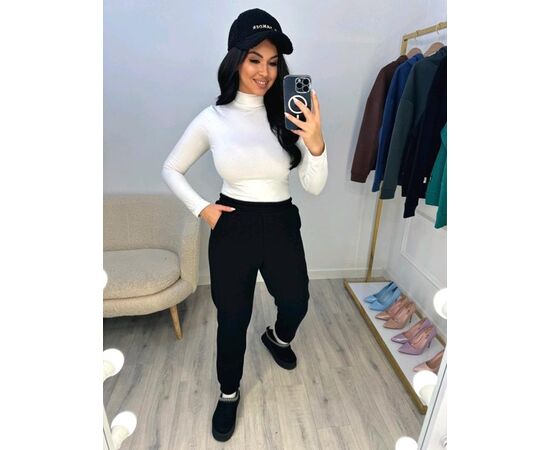 Штани спортивні жіночі теплі 80023 black р.XL-4XL "Amok" недорого оптом від прямого постачальника Штани спортивні жіночі теплі 80023 black р.XL-4XL "Amok" недорого оптом від прямого постачальника