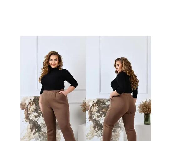 Штани спортивні жіночі теплі 80023 brown р.XL-4XL "Amok" недорого оптом від прямого постачальника Штани спортивні жіночі теплі 80023 brown р.XL-4XL "Amok" недорого оптом від прямого постачальника