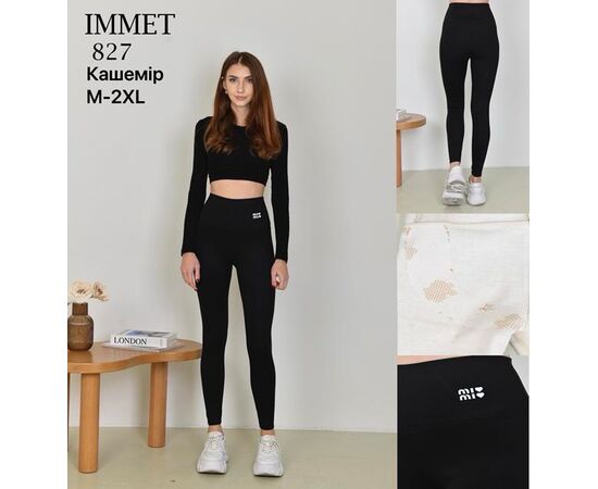 Лосини жіночі теплі 827 black р.M-2XL "Immei" недорого оптом від прямого постачальника Лосини жіночі теплі 827 black р.M-2XL "Immei" недорого оптом від прямого постачальника