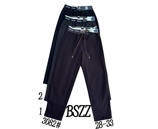 Штани спортивні жіночі теплі 3082 black р.28-33 "Immei" недорого оптом від прямого постачальника Штани спортивні жіночі теплі 3082 black р.28-33 "Immei" недорого оптом від прямого постачальника