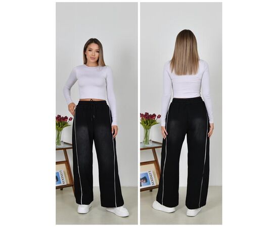 Штани спортивні жіночі теплі 6067 black р.M-XL "Immei" недорого оптом від прямого постачальника Штани спортивні жіночі теплі 6067 black р.M-XL "Immei" недорого оптом від прямого постачальника