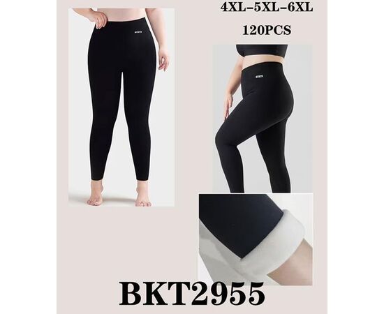 Лосини жіночі теплі G136-2955 black р.4XL-6XL "ZERO" недорого оптом від прямого постачальника Лосини жіночі теплі G136-2955 black р.4XL-6XL "ZERO" недорого оптом від прямого постачальника