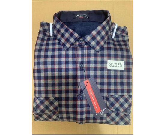 Рубашка мужская тёплая S2338 navy р.40-46 "iBamBino" недорого оптом от прямого поставщика Фотография Рубашка мужская тёплая S2338 navy р.40-46 "iBamBino" недорого оптом от прямого поставщика