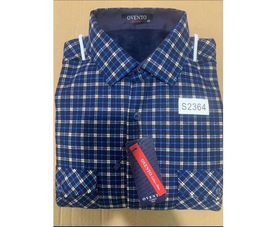 Рубашка мужская тёплая S2364 navy р.40-46 "iBamBino" недорого оптом от прямого поставщика Фотография Рубашка мужская тёплая S2364 navy р.40-46 "iBamBino" недорого оптом от прямого поставщика