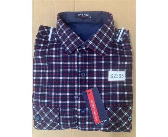 Рубашка мужская тёплая S2365 navy р.40-46 "iBamBino" недорого оптом от прямого поставщика Фотография Рубашка мужская тёплая S2365 navy р.40-46 "iBamBino" недорого оптом от прямого поставщика