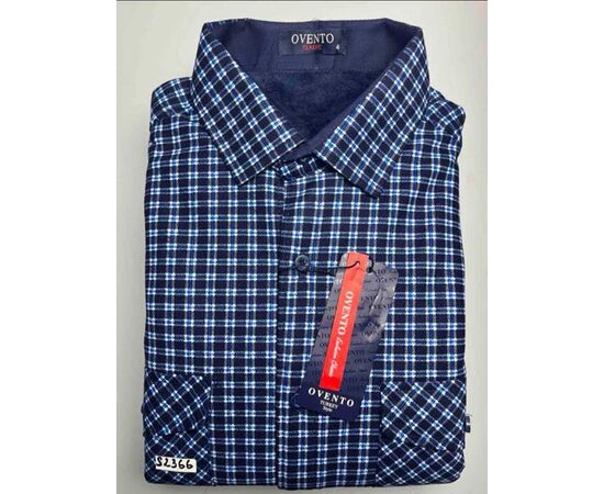 Рубашка мужская тёплая S2366 navy р.40-46 "iBamBino" недорого оптом от прямого поставщика Фотография Рубашка мужская тёплая S2366 navy р.40-46 "iBamBino" недорого оптом от прямого поставщика