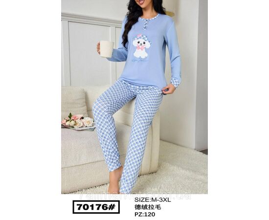 Пижама женская кофта+брюки/байка р-ры M-3XL "FLOWER" купить недорого от прямого поставщик Фотография Пижама женская кофта+брюки/байка р-ры M-3XL "FLOWER" купить недорого от прямого поставщик