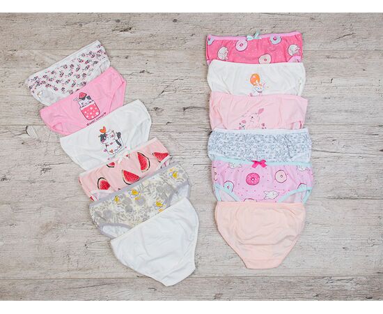 Трусы детские на девочку BD21 mix р.2-13 "OL" недорого оптом от прямого поставщика Фотография Трусы детские на девочку BD21 mix р.2-13 "OL" недорого оптом от прямого поставщика