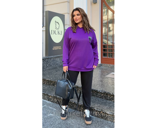 Костюм жіночий прогулянковий трикотаж (46-60) "LADA" недорого від прямого постачальника, зображення 3