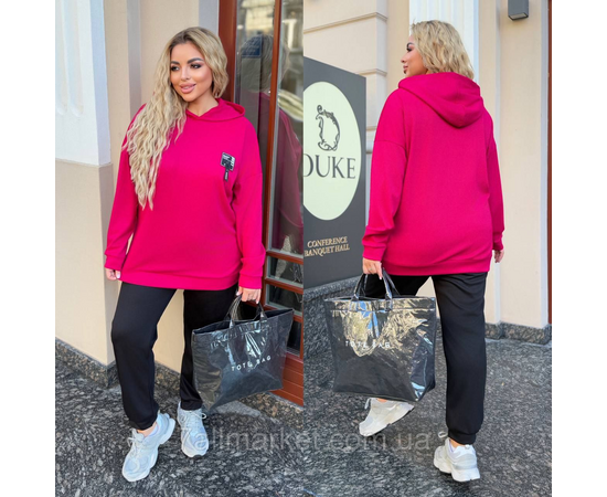 Костюм жіночий прогулянковий трикотаж (46-60) "LADA" недорого від прямого постачальника, зображення 2