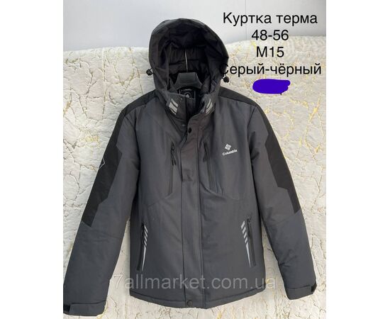 Фотография Куртка мужская зимняя с капюшоном Columbia размеры 48-56 (5цв) "NEW NOCE" купить недорого от прямого поставщика, изображение 2