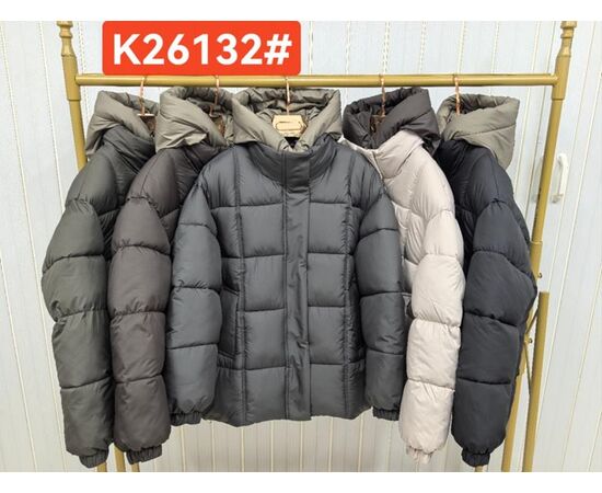 Куртка жіноча зимова K26132 black р.42-48 "Dorimodes" недорого оптом від прямого постачальника Куртка жіноча зимова K26132 black р.42-48 "Dorimodes" недорого оптом від прямого постачальника