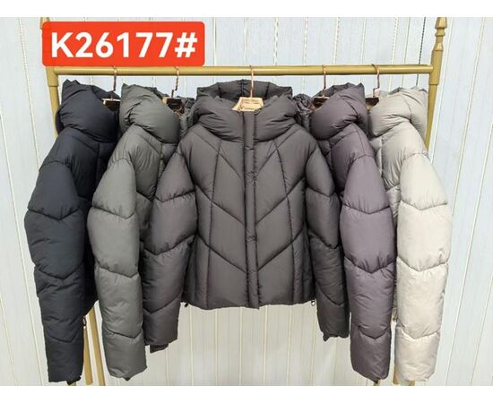 Куртка женская зимняя K26177 d.grey р.42-48 "Dorimodes" недорого оптом от прямого поставщика Фотография Куртка женская зимняя K26177 d.grey р.42-48 "Dorimodes" недорого оптом от прямого поставщика