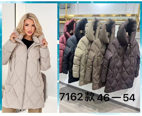 Куртка женская зимняя K7162 d.beige р.46-54 "Dorimodes" недорого оптом от прямого поставщика Фотография Куртка женская зимняя K7162 d.beige р.46-54 "Dorimodes" недорого оптом от прямого поставщика