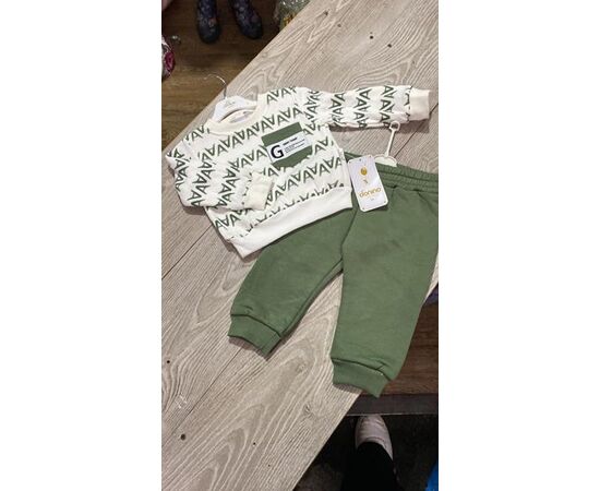 Костюм детский спортивный на мальчика PR507 green р.0.6-2 "Proschenko" недорого оптом от прямого поставщика Фотография Костюм детский спортивный на мальчика PR507 green р.0.6-2 "Proschenko" недорого оптом от прямого поставщика