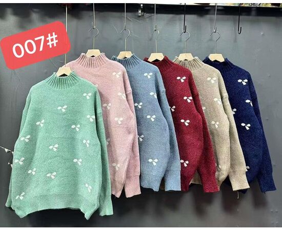 Светр жіночий 007 mix р.one size "FLORA" недорого оптом від прямого постачальника Светр жіночий 007 mix р.one size "FLORA" недорого оптом від прямого постачальника