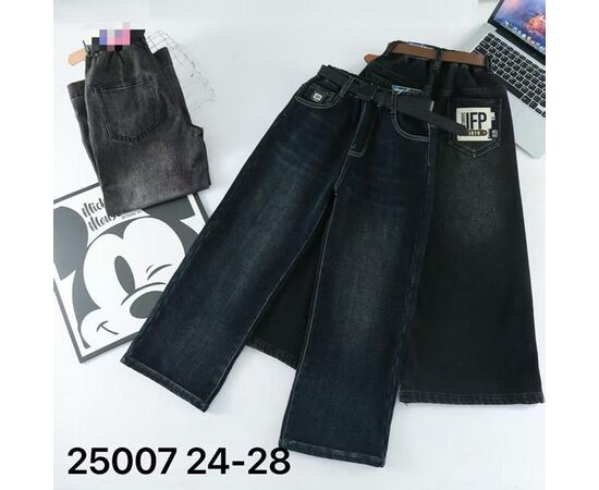 Джинси дитячі утеплені на дівчинку 125007 black р.24-28 "Major" недорого оптом від прямого постачальника Джинси дитячі утеплені на дівчинку 125007 black р.24-28 "Major" недорого оптом від прямого постачальника