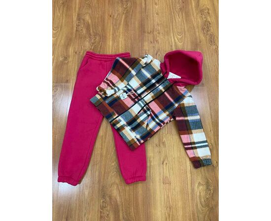 Костюм детский спортивный тёплый на девочку 254 fuchsia р.104-128 "Marimaks" недорого оптом от прямого поставщика Фотография Костюм детский спортивный тёплый на девочку 254 fuchsia р.104-128 "Marimaks" недорого оптом от прямого поставщика