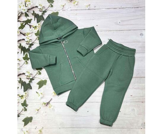 Костюм детский спортивный тёплый на девочку 167 olive р.98-116 "Marimaks" недорого оптом от прямого поставщика Фотография Костюм детский спортивный тёплый на девочку 167 olive р.98-116 "Marimaks" недорого оптом от прямого поставщика