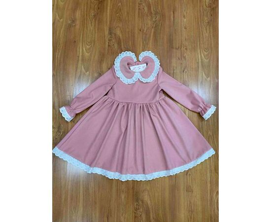 Платье детское утеплённое на девочку 316 pink р.122-146 "Marimaks" недорого оптом от прямого поставщика Фотография Платье детское утеплённое на девочку 316 pink р.122-146 "Marimaks" недорого оптом от прямого поставщика