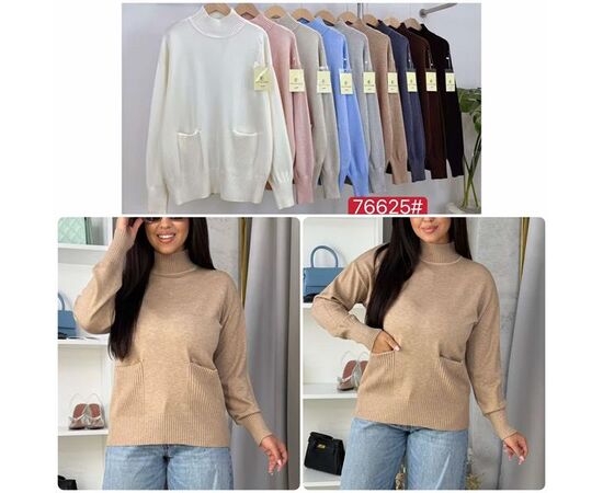 Свитер женский 76625 mix р.50-54 "Katty" недорого оптом от прямого поставщика Фотография Свитер женский 76625 mix р.50-54 "Katty" недорого оптом от прямого поставщика