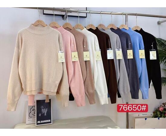 Светр жіночий 76650 mix р.46-50 "Katty" недорого оптом від прямого постачальника Светр жіночий 76650 mix р.46-50 "Katty" недорого оптом від прямого постачальника