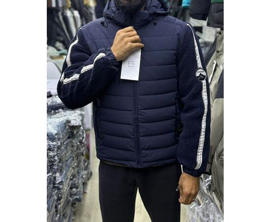 Куртка мужская зимняя 8853 navy р.48-56 "MACCALI" недорого оптом от прямого поставщика Фотография Куртка мужская зимняя 8853 navy р.48-56 "MACCALI" недорого оптом от прямого поставщика