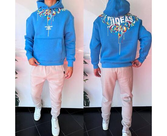 Худи мужской 2293 l.blue р.S-XL "i8denim" недорого оптом от прямого поставщика Фотография Худи мужской 2293 l.blue р.S-XL "i8denim" недорого оптом от прямого поставщика