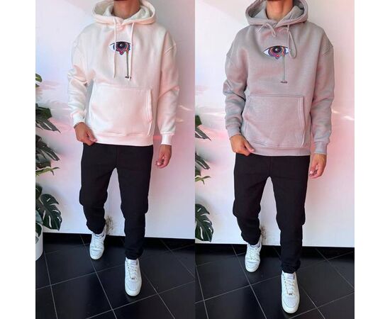 Худи мужской 2298 grey р.S-XL "i8denim" недорого оптом от прямого поставщика Фотография Худи мужской 2298 grey р.S-XL "i8denim" недорого оптом от прямого поставщика