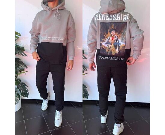 Худи мужской 2299 grey р.S-XL "i8denim" недорого оптом от прямого поставщика Фотография Худи мужской 2299 grey р.S-XL "i8denim" недорого оптом от прямого поставщика