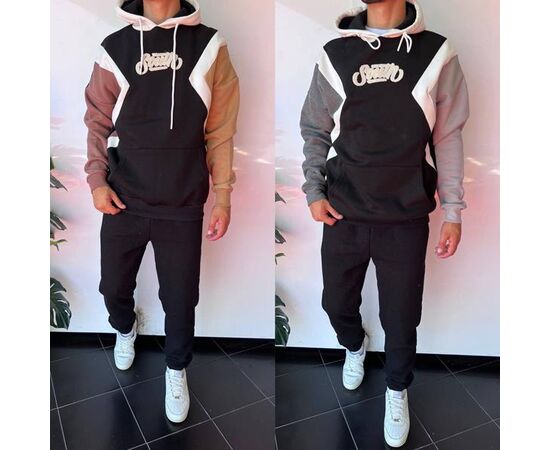 Худи мужской 2300 black-brown р.S-XL "i8denim" недорого оптом от прямого поставщика Фотография Худи мужской 2300 black-brown р.S-XL "i8denim" недорого оптом от прямого поставщика