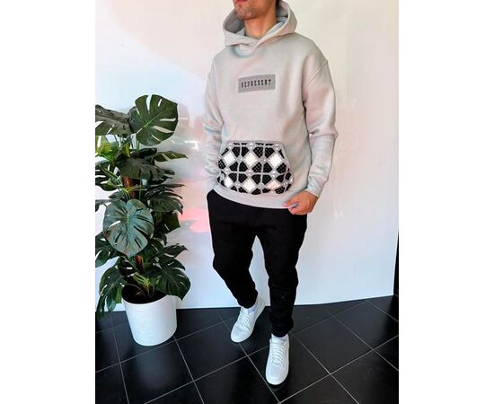 Худи мужской 2314 l.grey р.S-XL "i8denim" недорого оптом от прямого поставщика Фотография Худи мужской 2314 l.grey р.S-XL "i8denim" недорого оптом от прямого поставщика