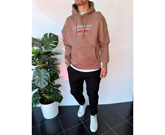 Худи мужской 2323 brown р.S-XL "i8denim" недорого оптом от прямого поставщика Фотография Худи мужской 2323 brown р.S-XL "i8denim" недорого оптом от прямого поставщика
