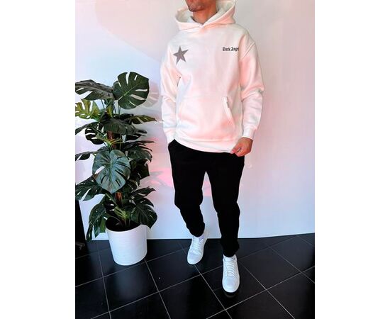 Худи мужской 2332 white р.S-XL "i8denim" недорого оптом от прямого поставщика Фотография Худи мужской 2332 white р.S-XL "i8denim" недорого оптом от прямого поставщика